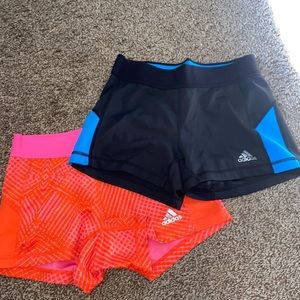 Bundle of Adidas Spandex Shorts Size Small